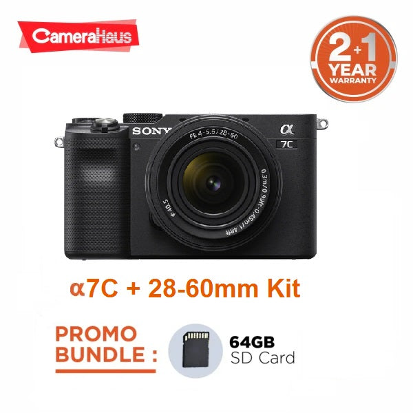 Sony a7C Mirrorless Camera 28-60mm Kit — alternate view