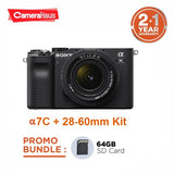 Sony Alpha 7C Mirrorless Camera with 28-60mm Lens Kit (Black)