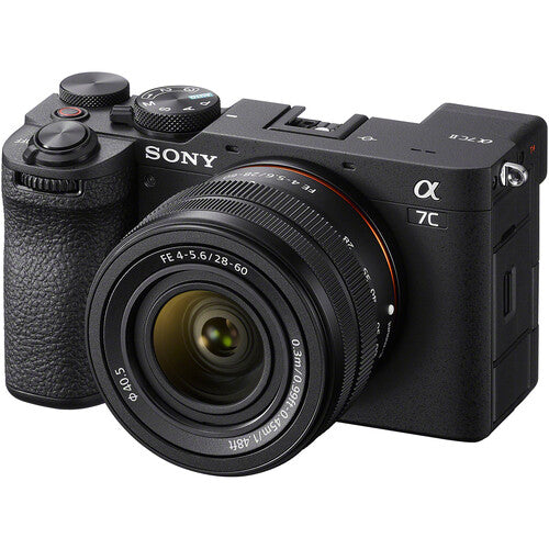 Sony Alpha 7C II Mirrorless Camera with 28-60mm Lens Kit (Black) + 64GB SD Card