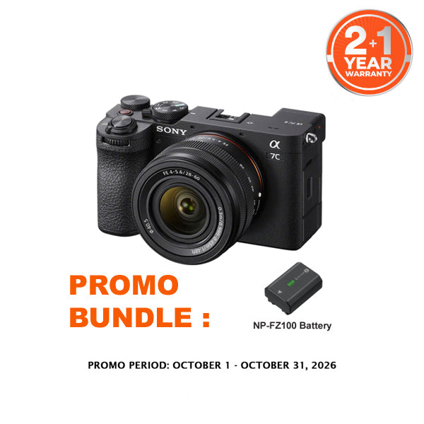 Sony a7C II Mirrorless Camera with 28-60mm Lens