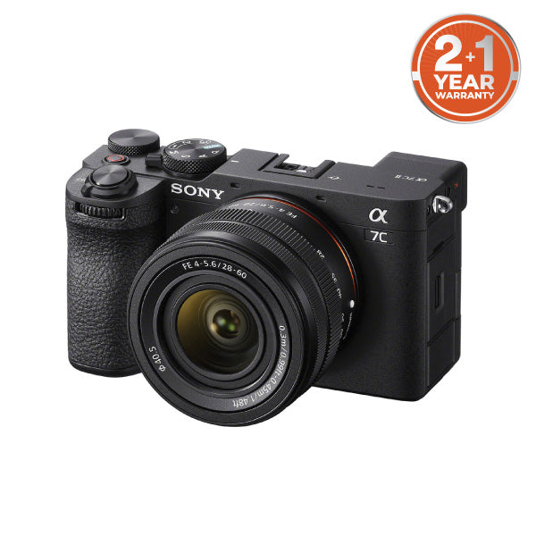 Sony a7C II Mirrorless Camera with 28-60mm Lens — alternate view