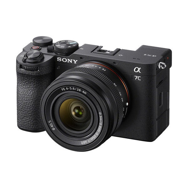 Sony A7C II Mirrorless Camera with 28-60mm Lens (Silver) and 64GB SD Card