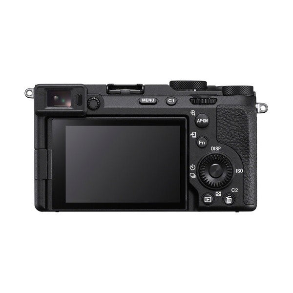 Sony A7C II Mirrorless Camera with 28-60mm Lens (Silver) and 64GB SD Card — alternate view