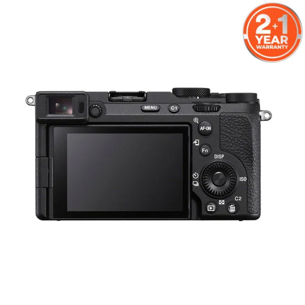 Sony a7C II Mirrorless Camera with FE 28-60mm Lens (Silver) — alternate view