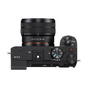 Sony A7C II Mirrorless Camera with 28-60mm Lens (Silver) and 64GB SD Card