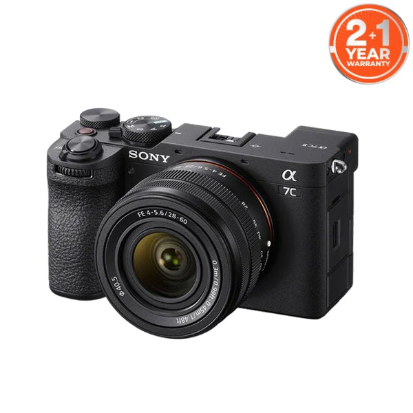 Sony a7C II Mirrorless Camera with FE 28-60mm Lens (Silver)
