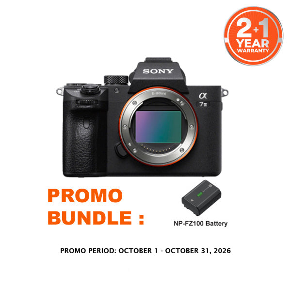 Sony a7 III Mirrorless Camera Body Only