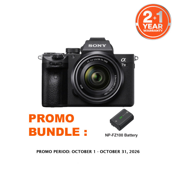 Sony a7 III Mirrorless Camera 28-70mm Kit
