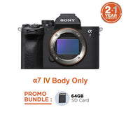 Sony Alpha 7 IV Mirrorless Camera (Body Only) + 64GB SD Card
