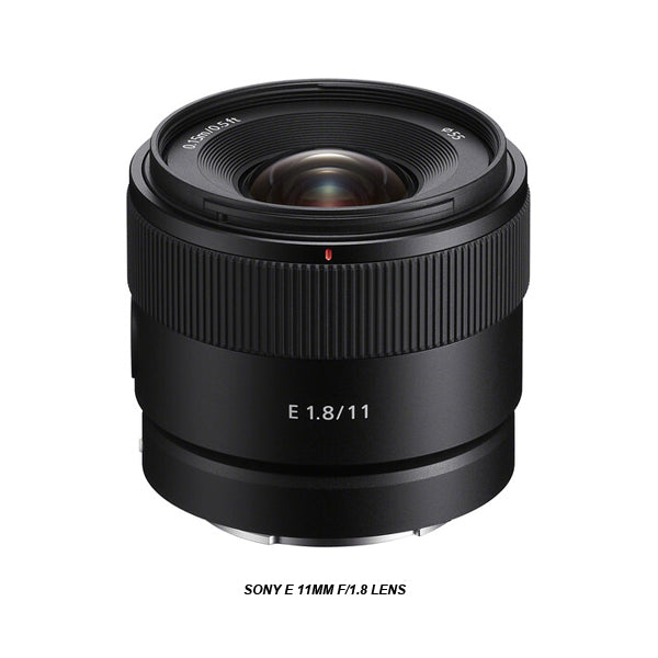 Sony FE 11mm F1.8 Lens (Sony E-Mount)