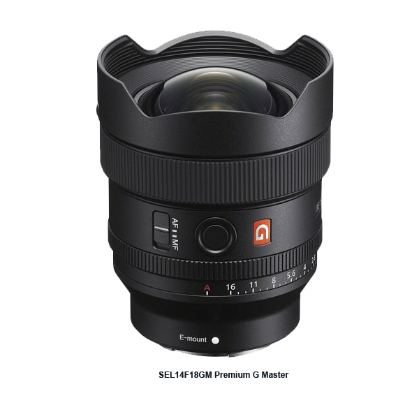 SONY FE 14mm F1.8 GM レンズ Sony FE 14mm F1.8 GM Lens (Sony E-Mount) – Camerahaus