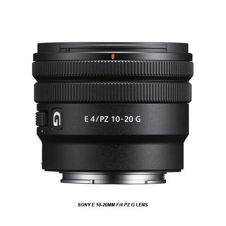 Sony E PZ 10-20mm F4 G Lens (Sony E-Mount) – Camerahaus