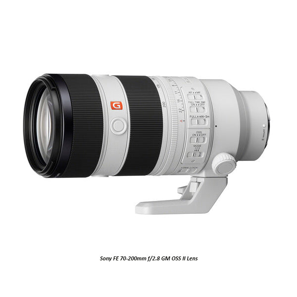 SONY ズームレンズ FE 70-200mm F2.8 GM OSS II Sony FE 70-200mm F2.8 GM OSS II Lens (Sony E-Mount) – Camerahaus