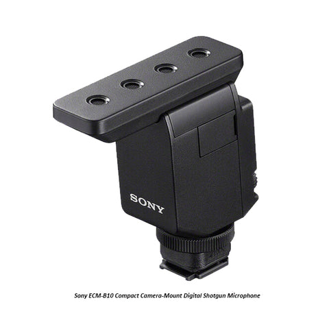 Sony ECM-B10 Compact Camera-Mount Digital Shotgun Microphone