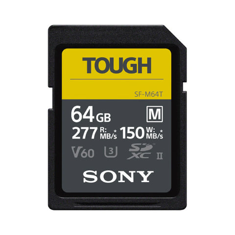 Sony 64GB SF-M Series TOUGH SDXC Memory Card