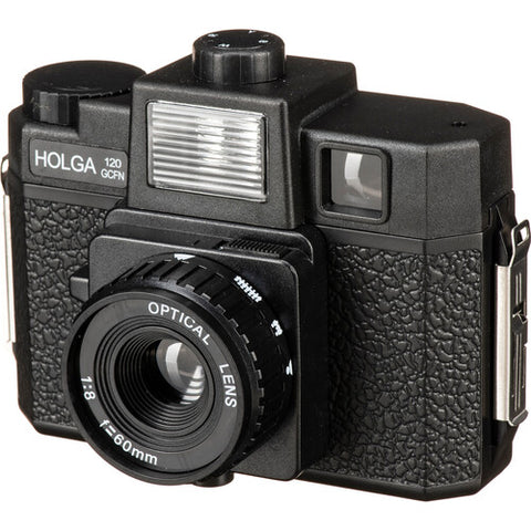 Holga 120CGFN 120 Film Camera (Black, Color Flash, Bulb & Multiexposure)