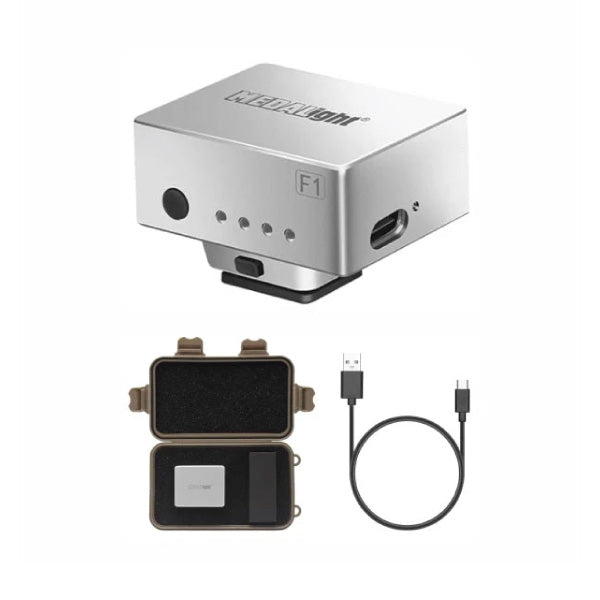 Holga F1 Flash with Adjustable Power (Silver) — alternate view