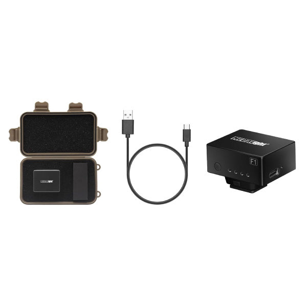 Holga F1 Pro Metal Flash (Black) — alternate view