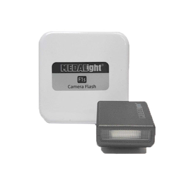 Holga F1S Flash (Grey, GN5, Lithium Battery) — alternate view