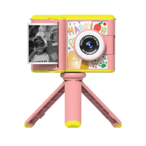 CT-P16 PINK InstaPrint Camera with Tripod