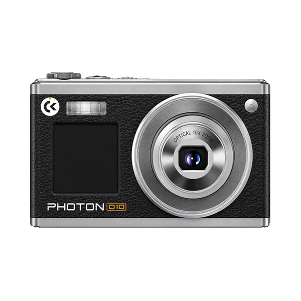 Cokian Photon D10 Digital Camera with 10x Optical Zoom (Black)