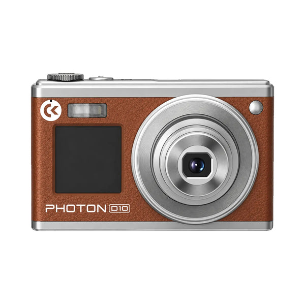 Cokian Photon D10 Digital Camera with 10x Optical Zoom (Brown)