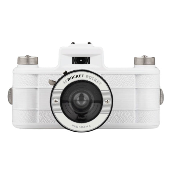 Lomography Sprocket Rocket 35mm Camera (Coconut White)