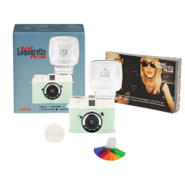 Lomography Lomourette Half-Frame 35mm Camera (Picnic Edition)