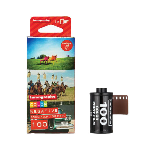 Lomography Color Negative 100 35mm Film (3-Pack)