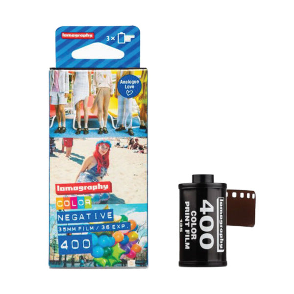 Lomography Color Negative 400 35mm Film (3-Pack)
