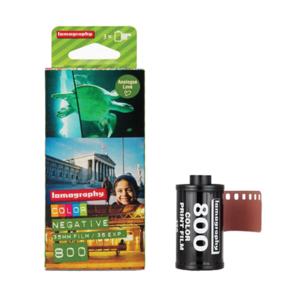 Lomography Color Negative 800 35mm Film (3-Pack)