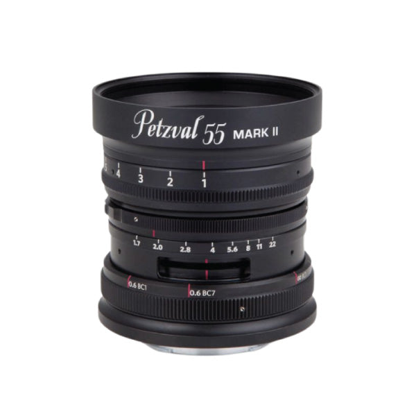 Lomography Petzval 55 MK II Art Lens (Black Aluminum, Sony E-Mount)