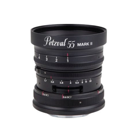 Lomography Petzval 55 MK II Art Lens (Black Aluminum, Sony E-Mount)