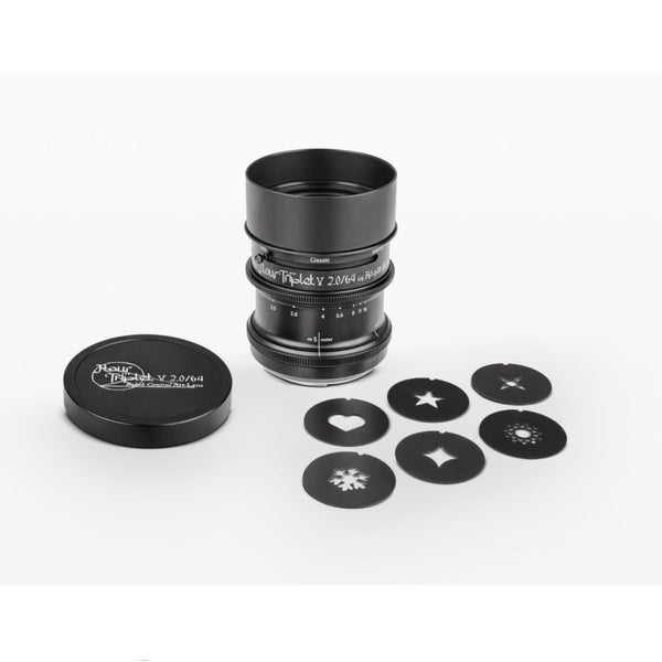 Lomography Nour Triplet V 2.0/64 Bokeh Control Art Lens for Nikon