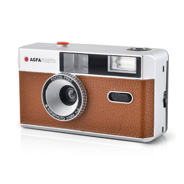 AgfaPhoto 603002 35mm Film Camera (Brown)