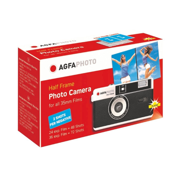 603010 Half-Frame 35mm Film Camera (Black)
