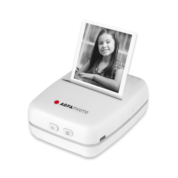 AgfaPhoto Pocket Thermal Printer (White)