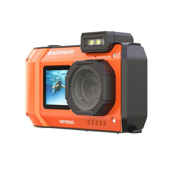 AgfaPhoto Realishot WP9500 Waterproof Camera (Orange) — alternate view
