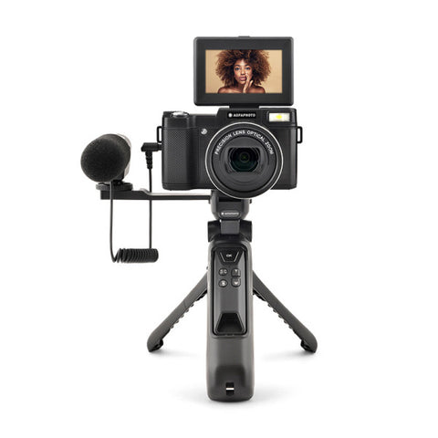 VLG4KOPT VLOGGER Bundle 24 Megapixels 5x Optical Zoom