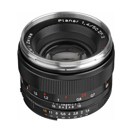 Zeiss Planar T* 50mm F1.4 ZF.2 Lens for Nikon F – Camerahaus