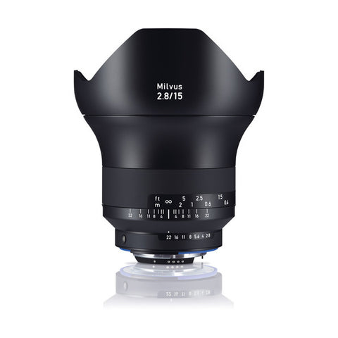 ZEISS Milvus 15mm F2.8 ZF.2 Lens for Nikon F