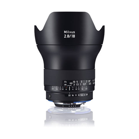 ZEISS Milvus 18mm F2.8 ZF.2 Lens for Nikon F