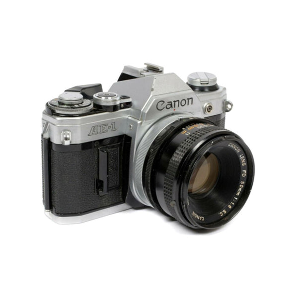 Canon AE-1 Program 35mm SLR with 50mm F1.4 Lens