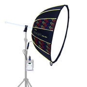 NiceFoto DF80-1000C Umbrella Light 80cm Parabolic Softbox RGB+BiColor