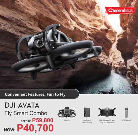 DJI Avata Fly Smart Combo FPV Drone with FPV Goggles V2
