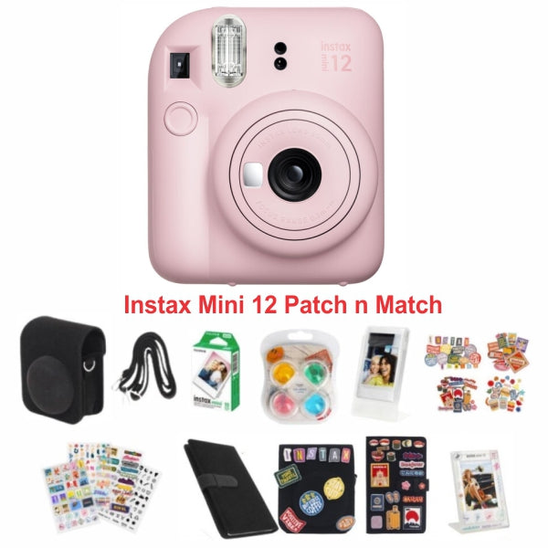 Fujifilm Instax Mini 12 Patchwork Edition (Pink)