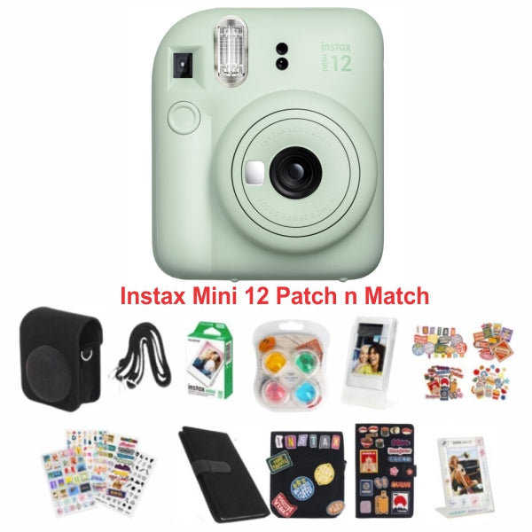 Fujifilm Instax Mini 12 Patchwork Edition (Green)