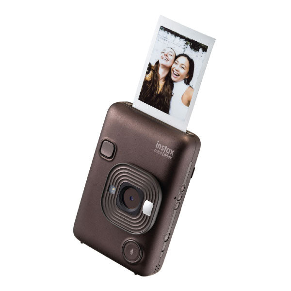 Fujifilm Instax Mini LiPlay Hybrid Instant Camera (Bronze)