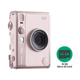 Fujifilm Instax Mini Evo Gentle Rose Edition with Film and 32GB SD Card