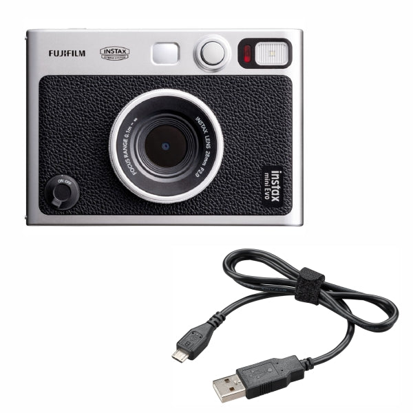 Fujifilm Instax Mini Evo Hybrid Camera (Black)